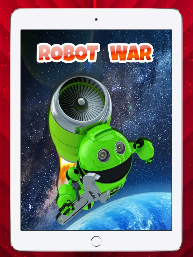 Robot War Machine in Galaxy Games iPad 应用截图