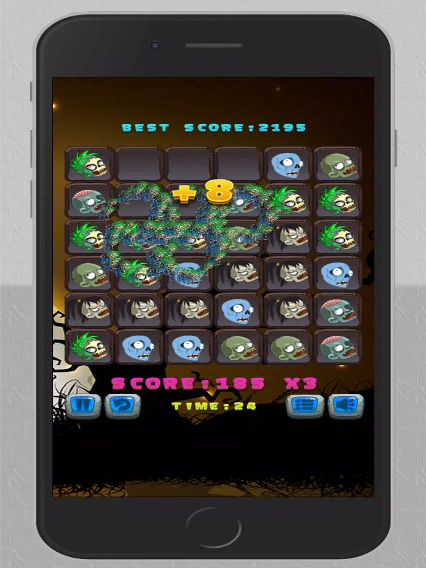 Zombie Line Crush iPad Screenshots