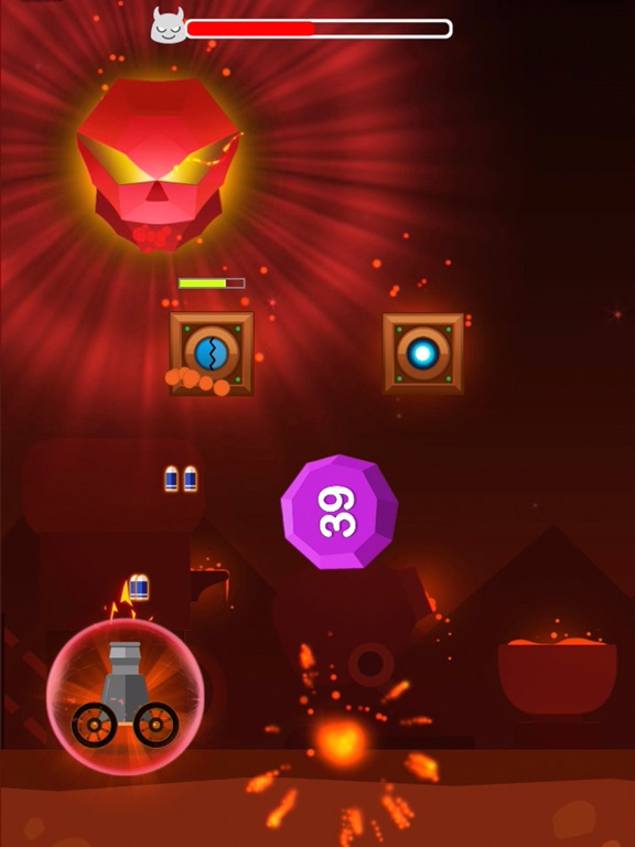 Zrzuty ekranu Cannon Ball Blast iPad 