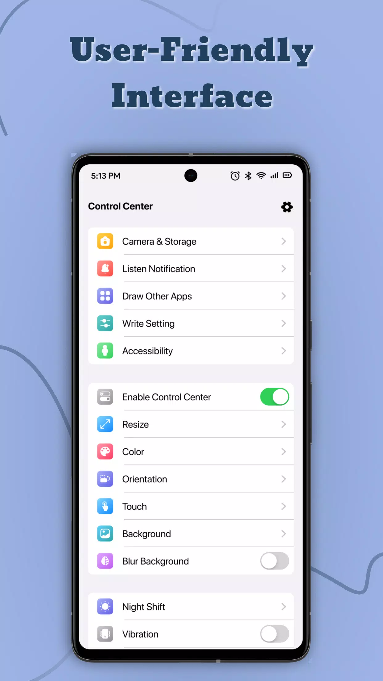 Control Center Smart Screenshots