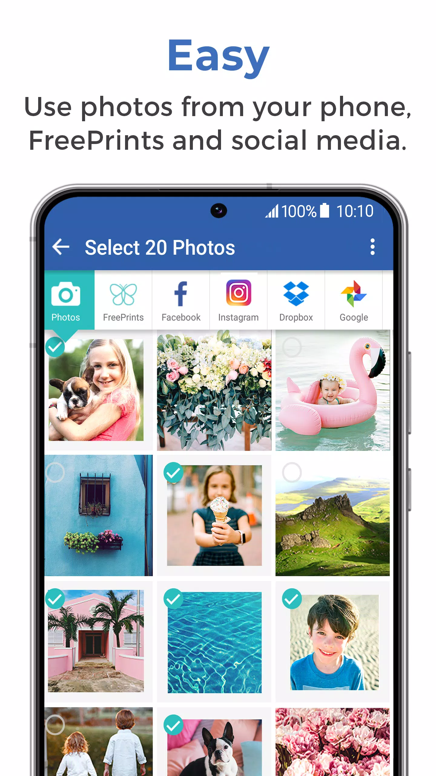 تصاویر FreePrints Photobooks