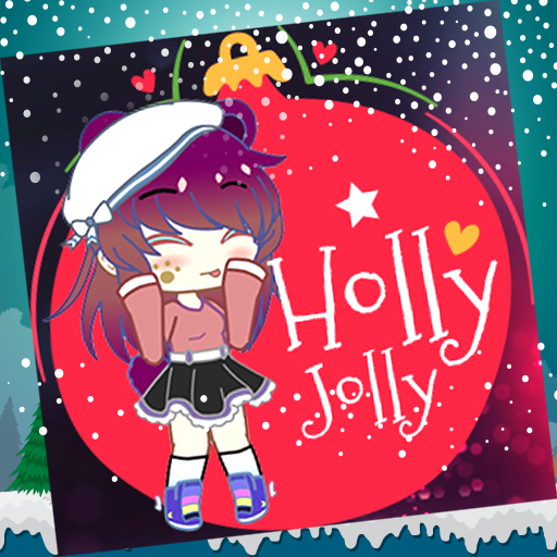 Gacha Christmas GL Greeting Ca