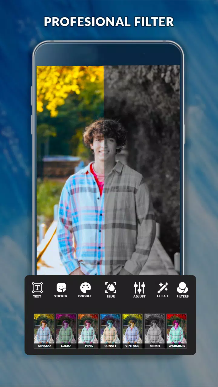 DSLR Camera Focus Photo Editor Screenshots