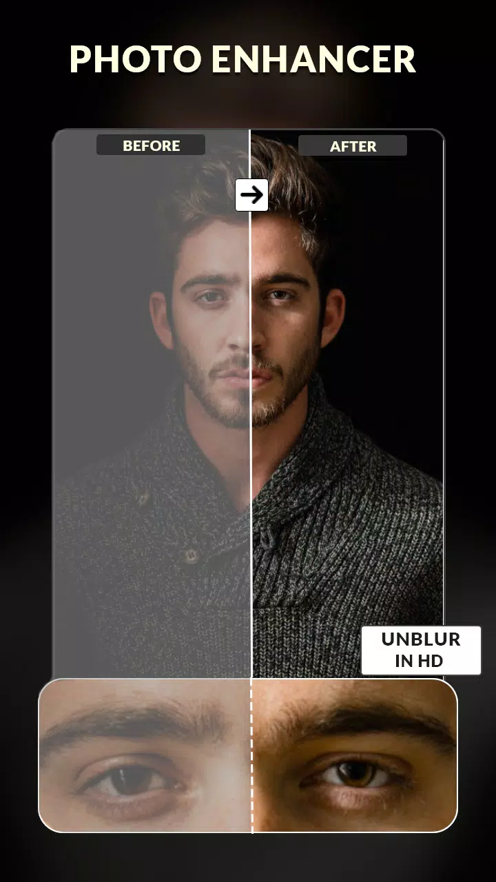 DSLR Camera Focus Photo Editor Screenshots