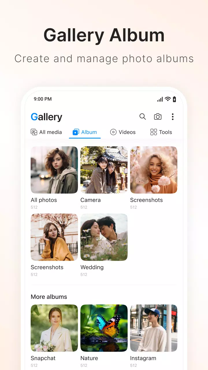 Gallery - Photo Album Screenshots