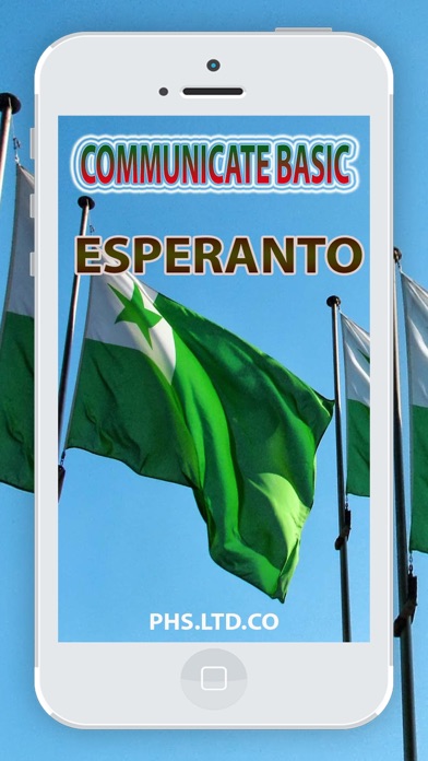 ภาพหน้าจอของ Communicate Esperanto