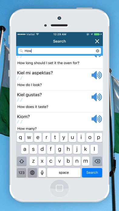 ภาพหน้าจอของ Communicate Esperanto