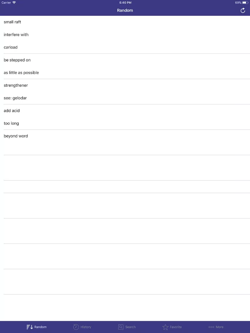 (English Indonesian Dict) iPad Screenshots