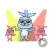 Crazy Rabbit Animated Stickers