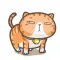 Lazy Fat Cat Stickers Pack