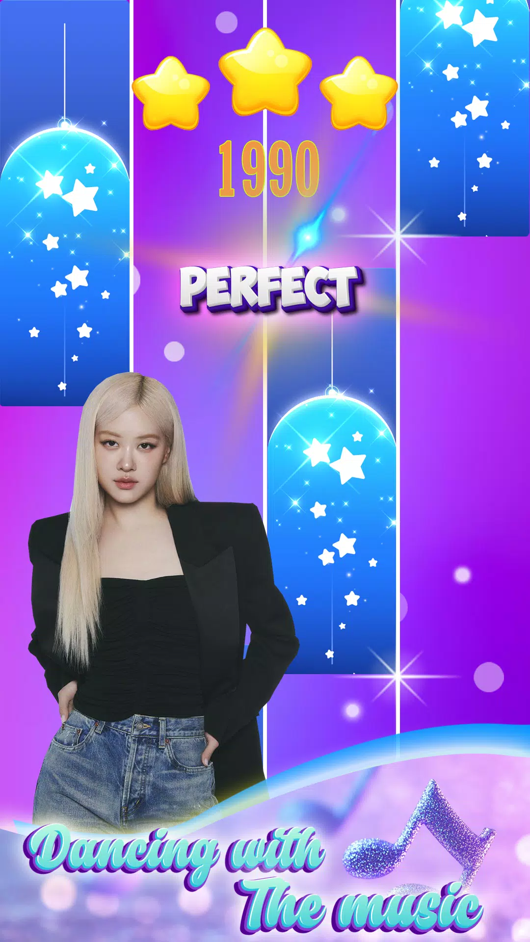 ROSÉ - Blackpink Piano Tiles Screenshots