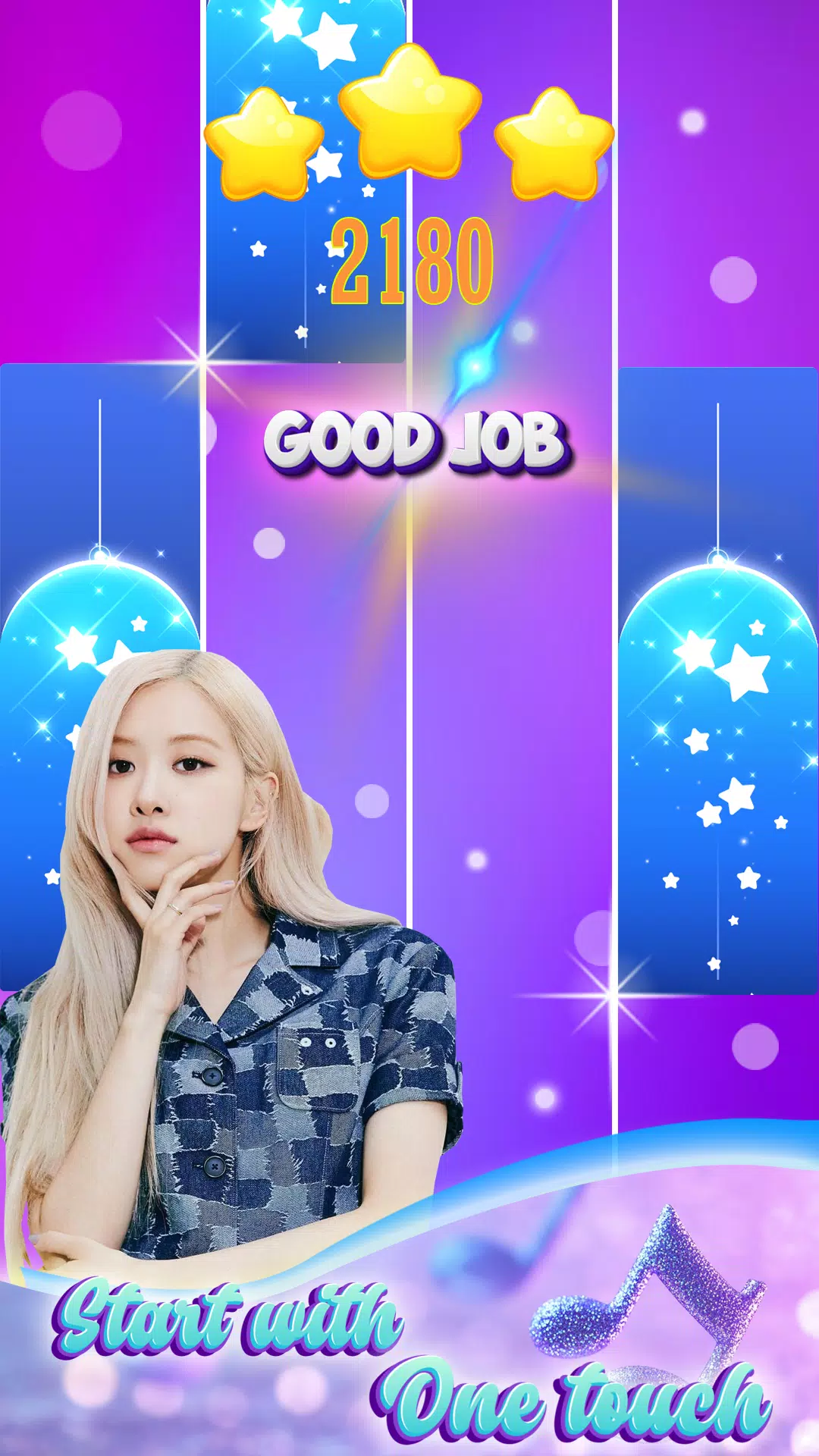 ROSÉ - Blackpink Piano Tiles Screenshots