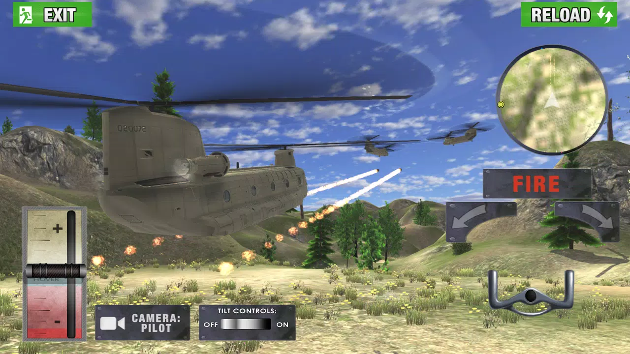 Army Helicopter Flying Screenshots