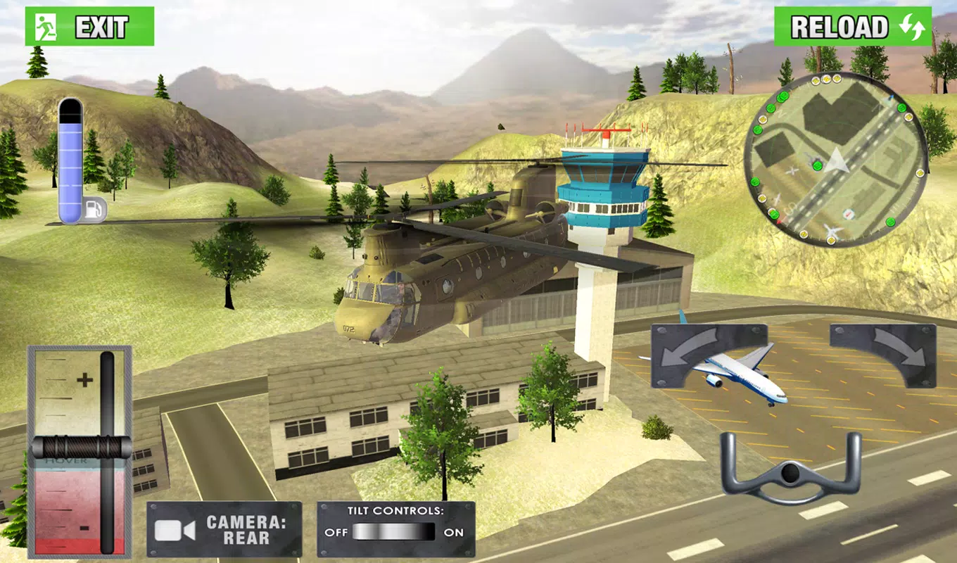 Army Helicopter Flying Screenshots