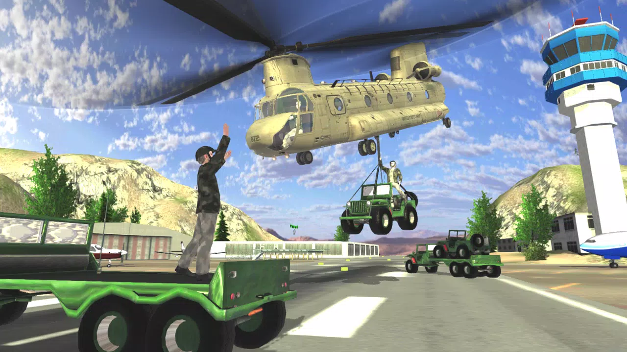 Army Helicopter Flying Screenshots
