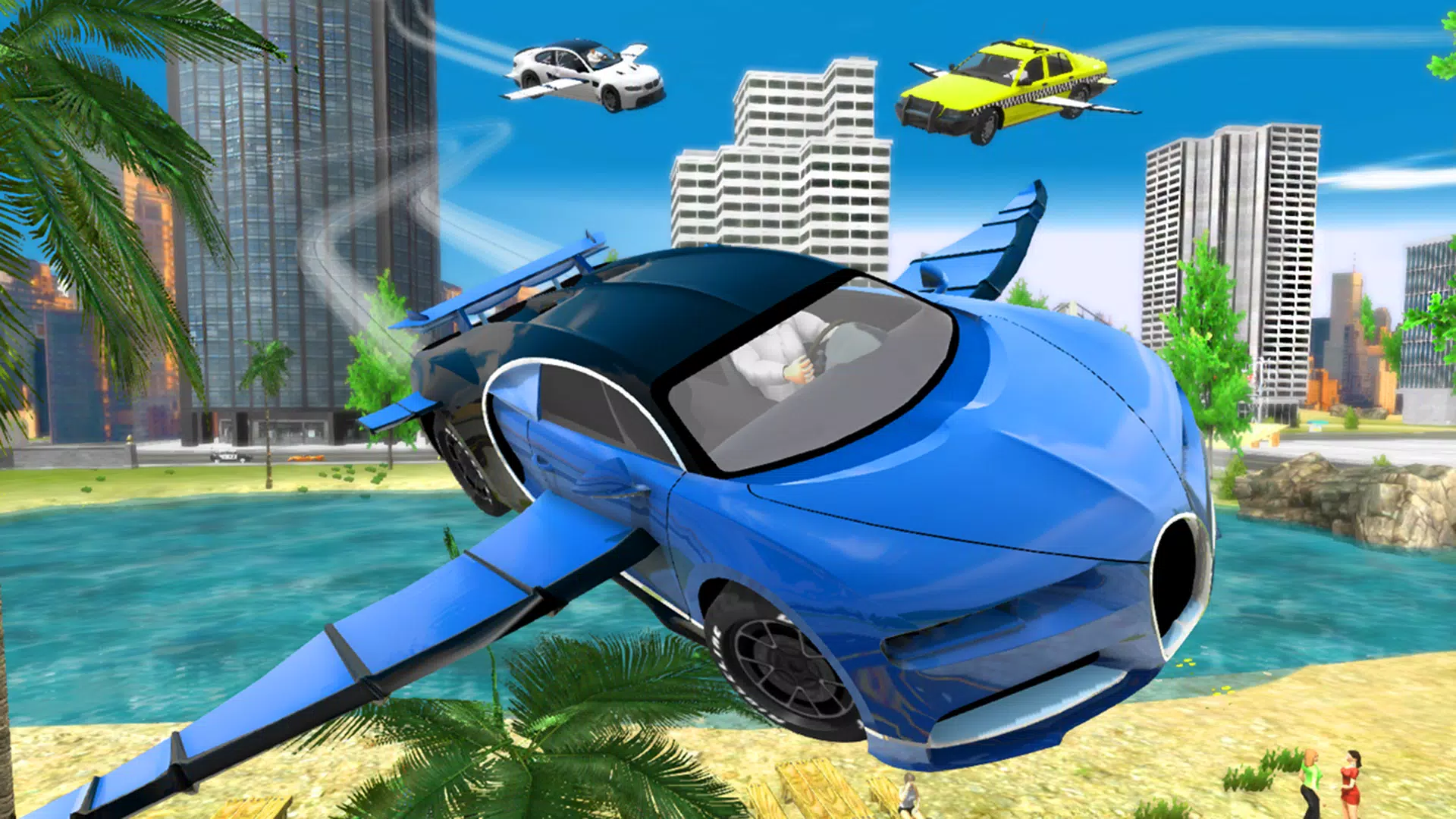 Flying Car Transport Simulator Screenshots