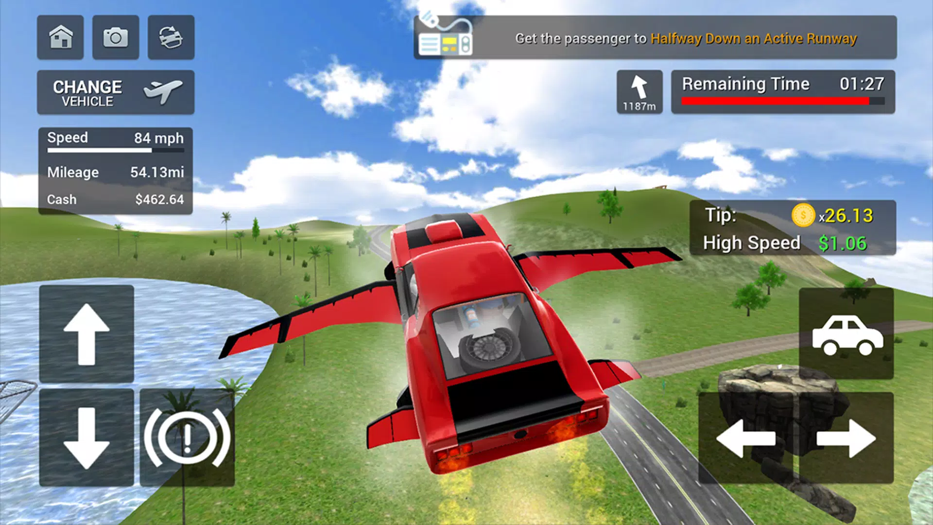 Flying Car Transport Simulator Screenshots
