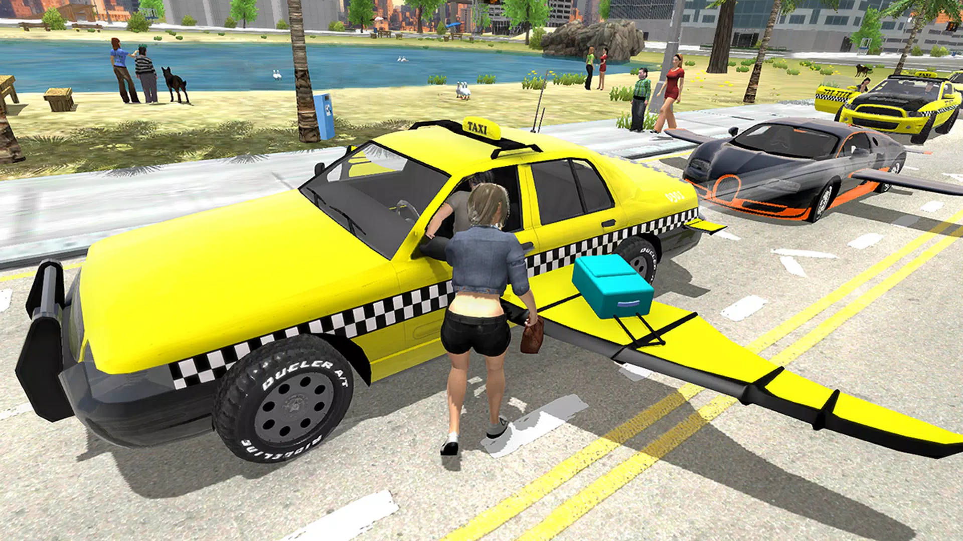 Flying Car Transport Simulator Screenshots
