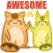 Eclair Kitty Cat and Matcha