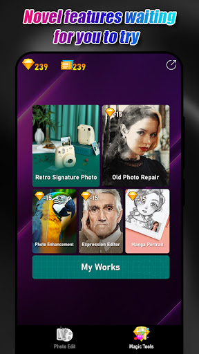 Magic Photo Editor:Foto Repair Screenshots