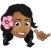 Animated Hawai'i Pidginmoji - Wahine