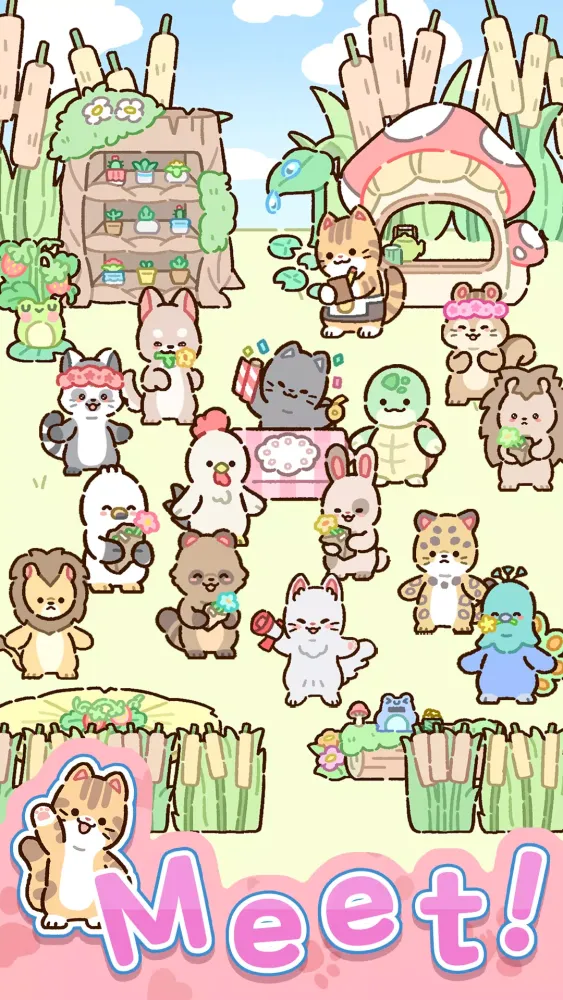 NyaNyaLand - Cute Cat Game Screenshots