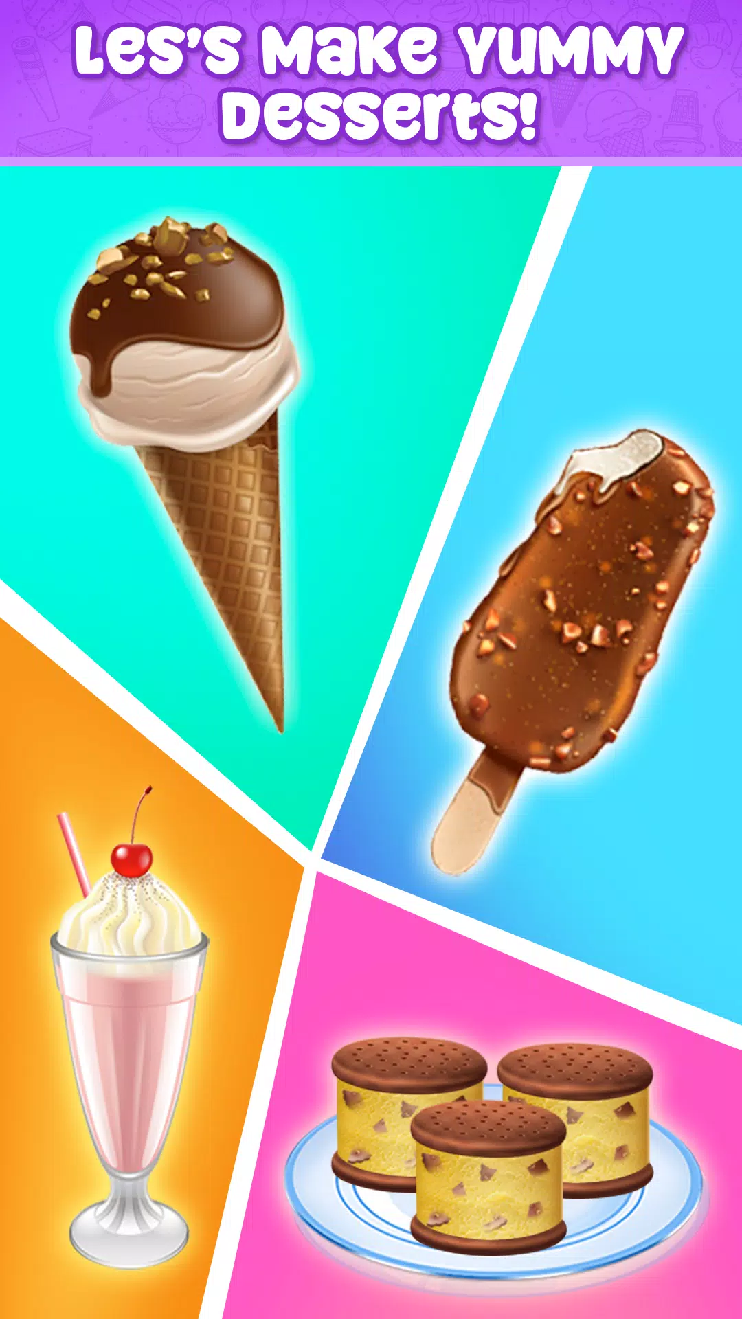 Ice cream maker game Screenshots