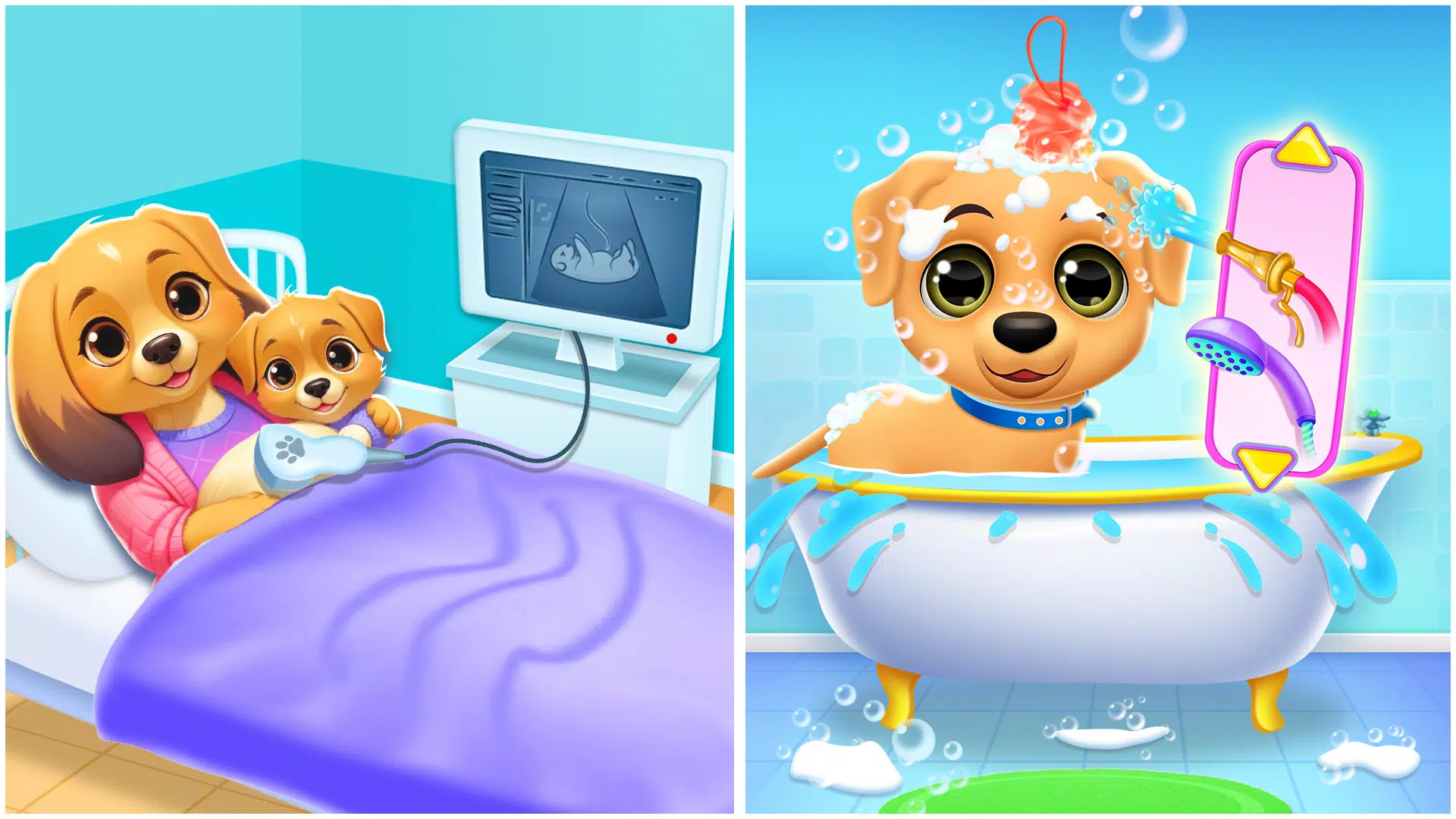 newborn babyshower - dog game Screenshots