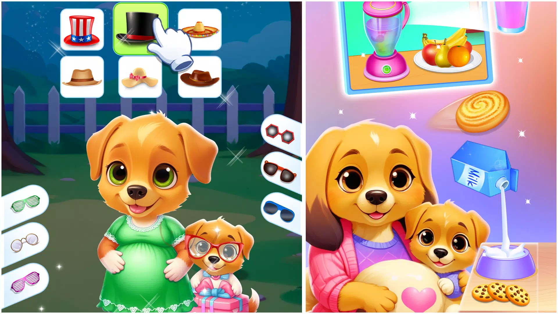 newborn babyshower - dog game Screenshots