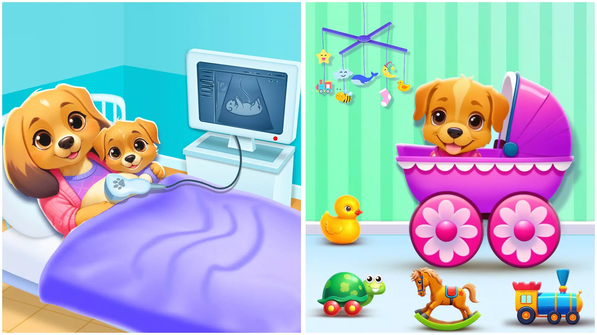 newborn babyshower - dog game Screenshots