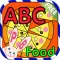 ABC Alphabet Food Flashcards Write