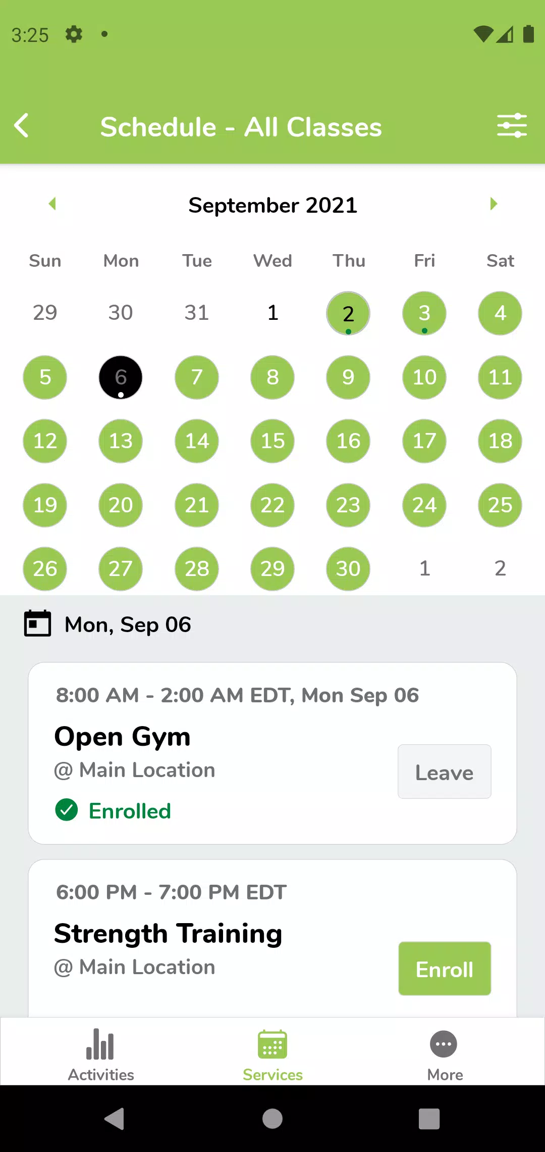 Yoga Pilates Barre Screenshots