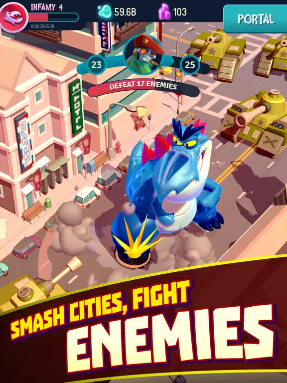 Captures d'écran de I Am Monster: Idle Destruction iPad 