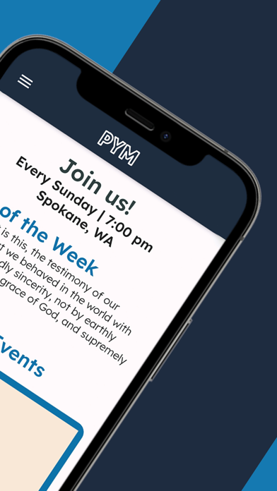 PYM: Pilgrim Youth Ministries 스크린샷