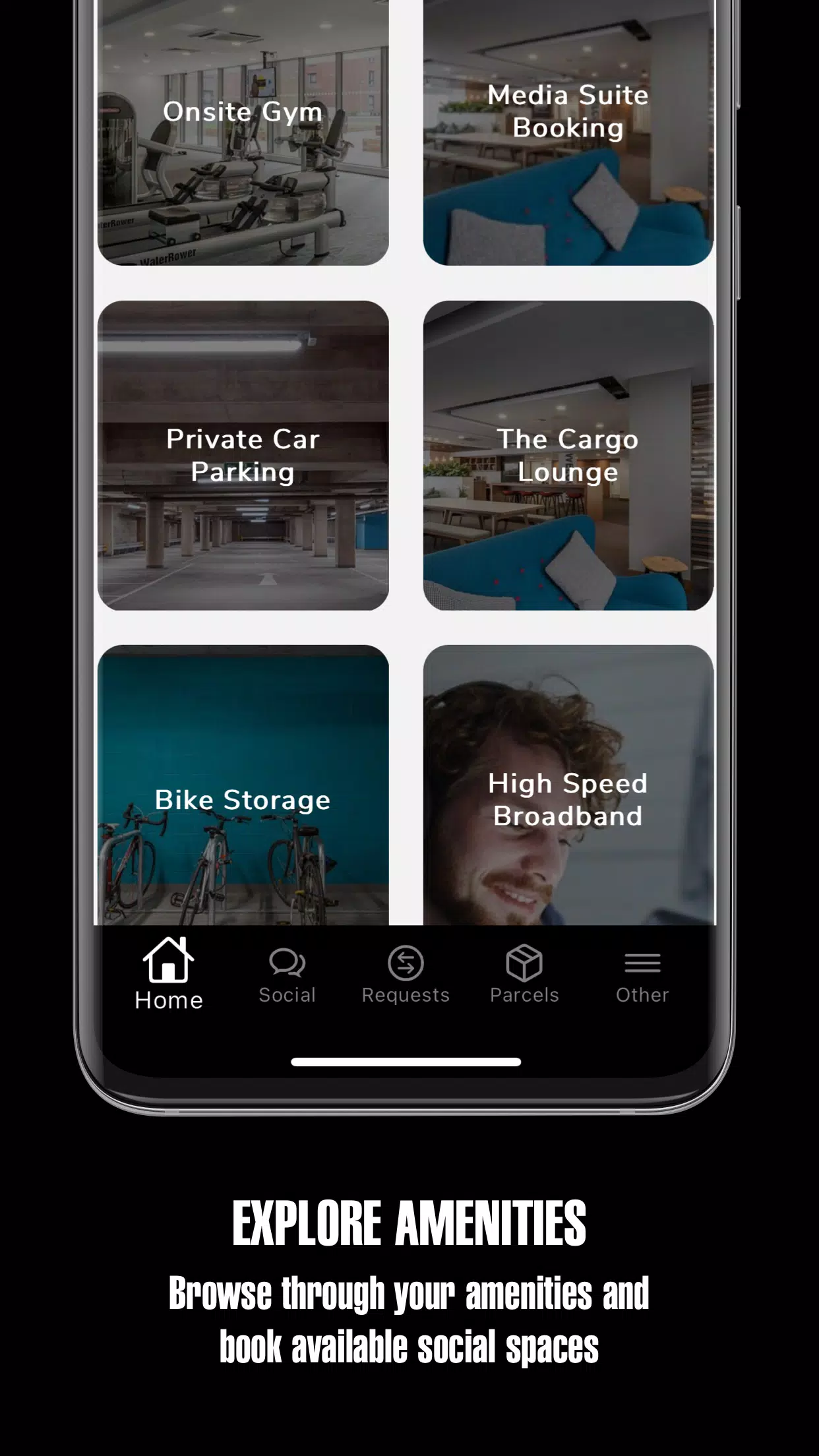 Hestia Resident App Screenshots