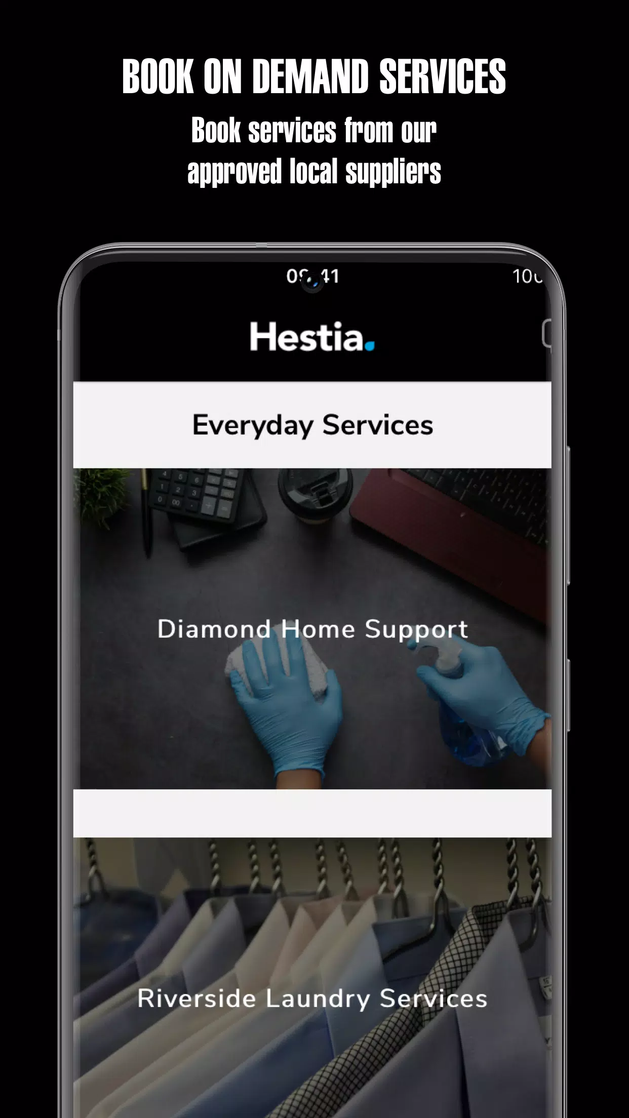 Hestia Resident App Screenshots