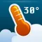 Thermometer for iPhone & iPod Touch - Get Temperature & Weather !