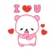 Pink Panda Stickers