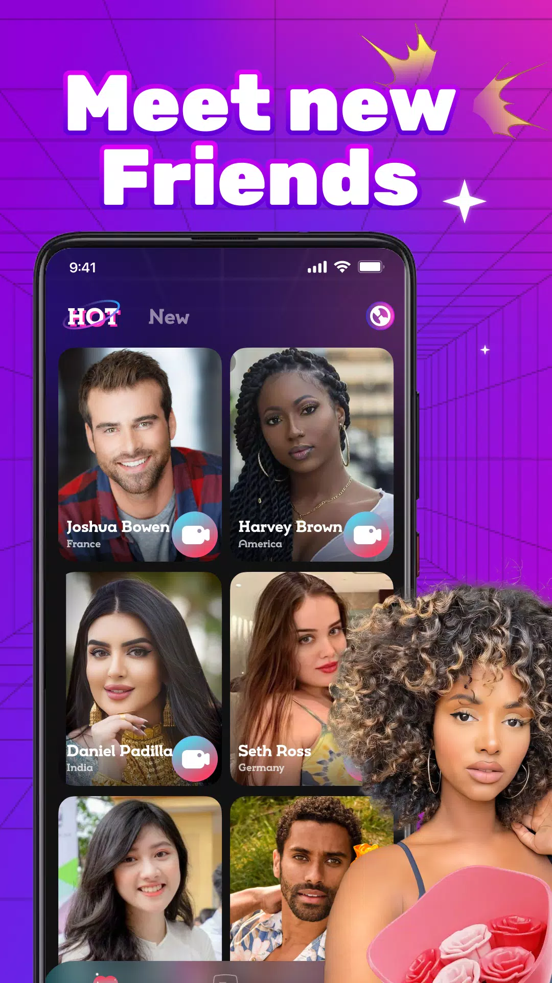 Pinkstar - Online Video Chat Screenshots