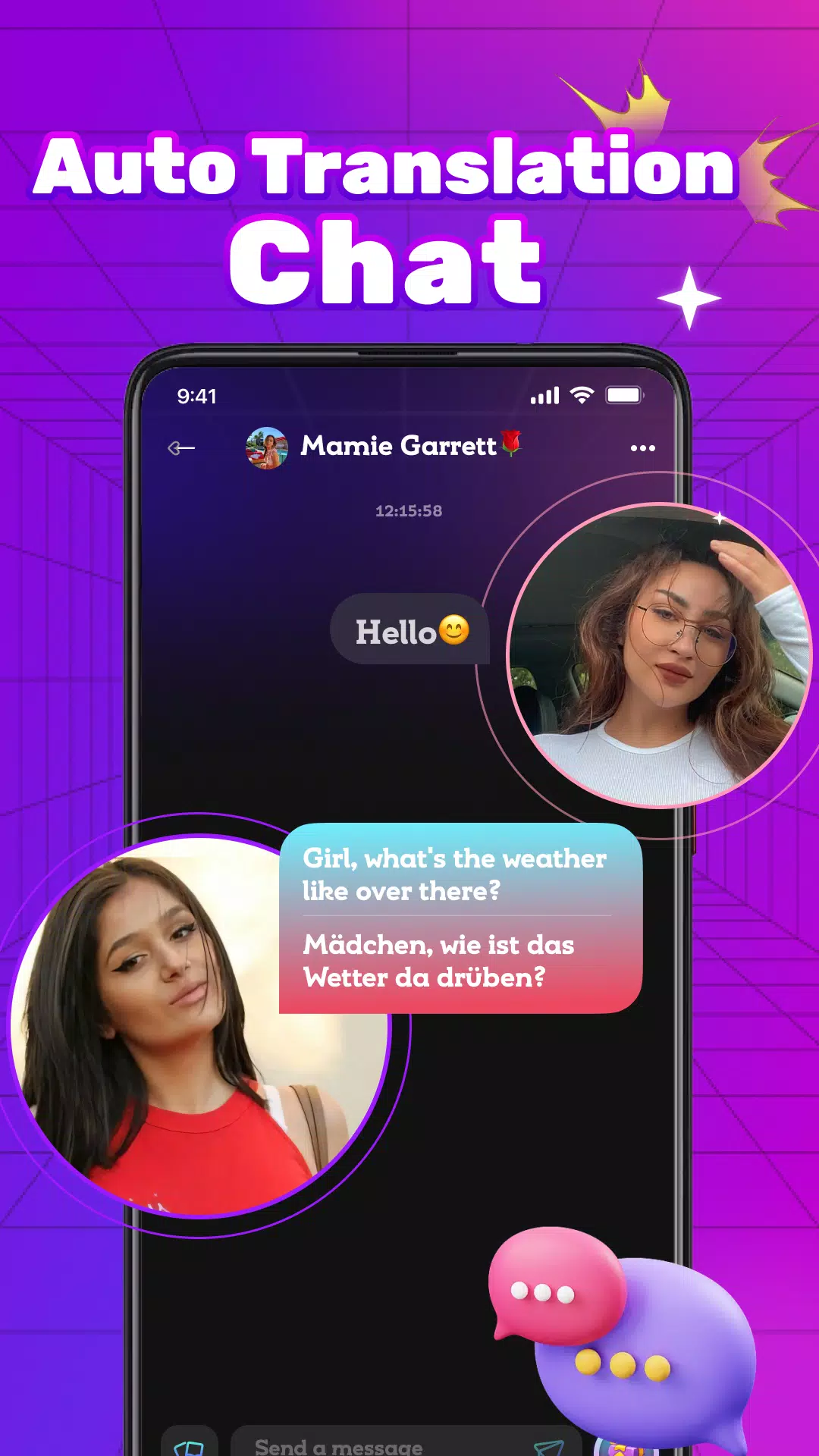 Pinkstar - Online Video Chat Screenshots