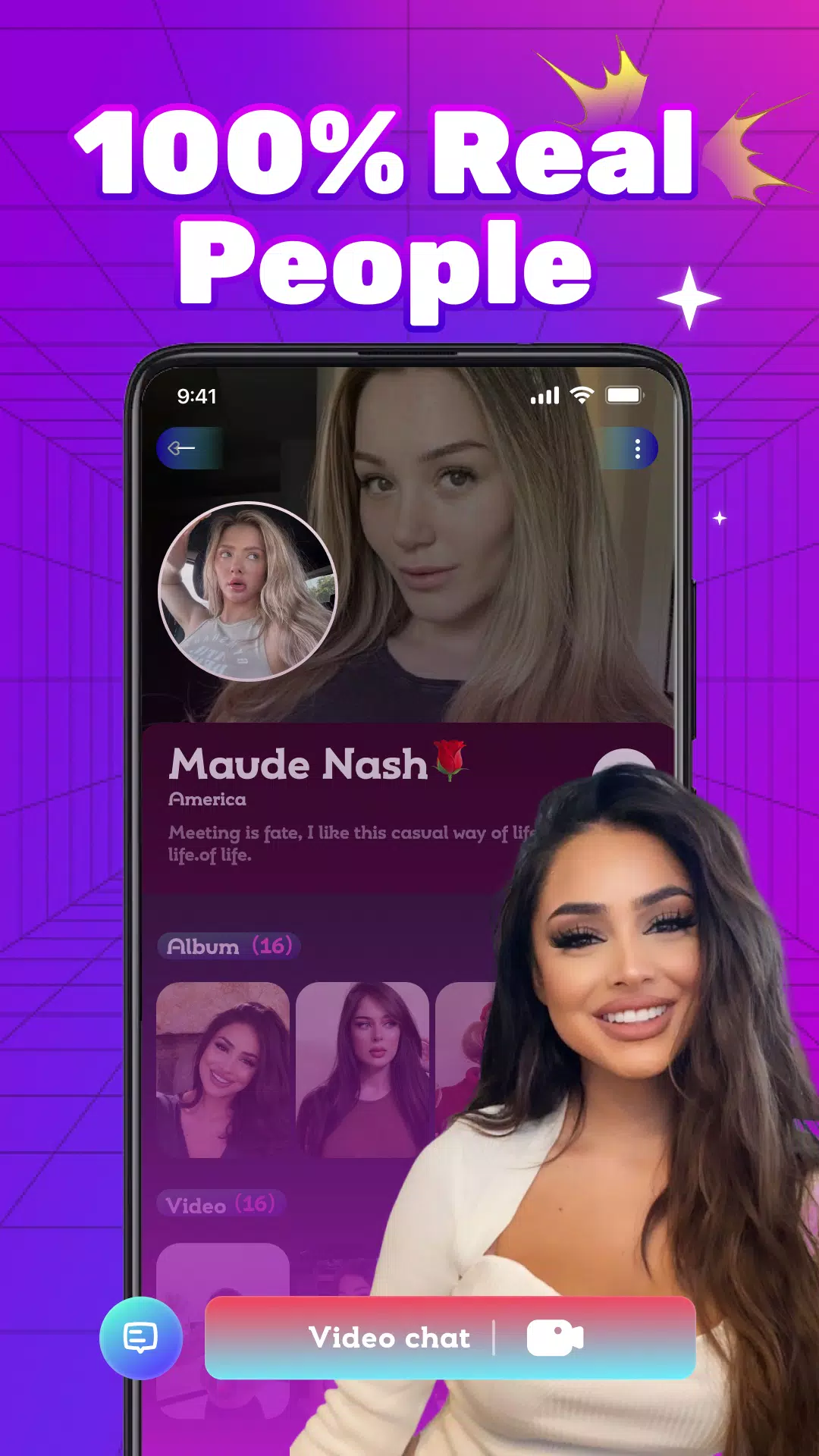 Pinkstar - Online Video Chat Screenshots