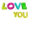 Animated 3-dimensional Letters