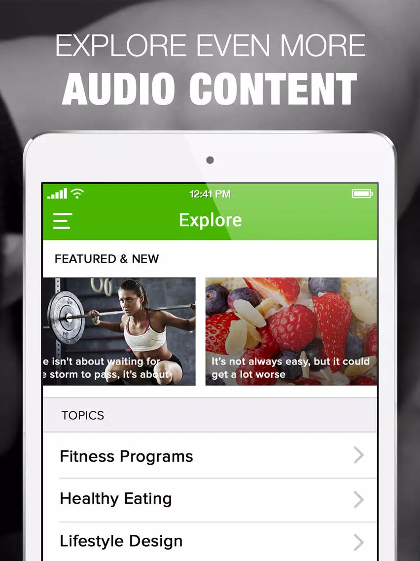 Weight Loss, Dieting, Gym Exercises by Brad Newton iPad スクリーンショット