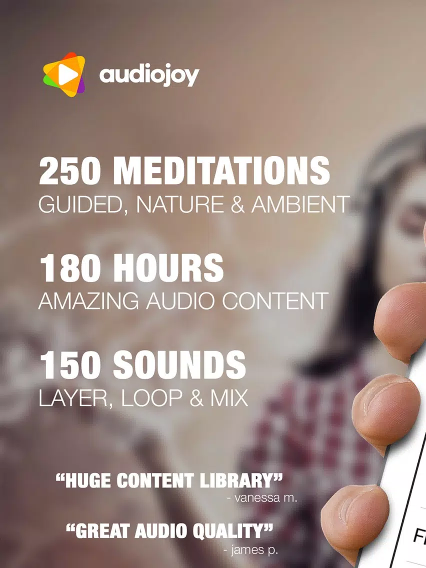 Relaxing Meditation Music & Calm Relaxing Sounds iPad Screenshots