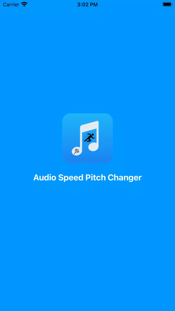 Audio Speed Pitch Changer Screenshots