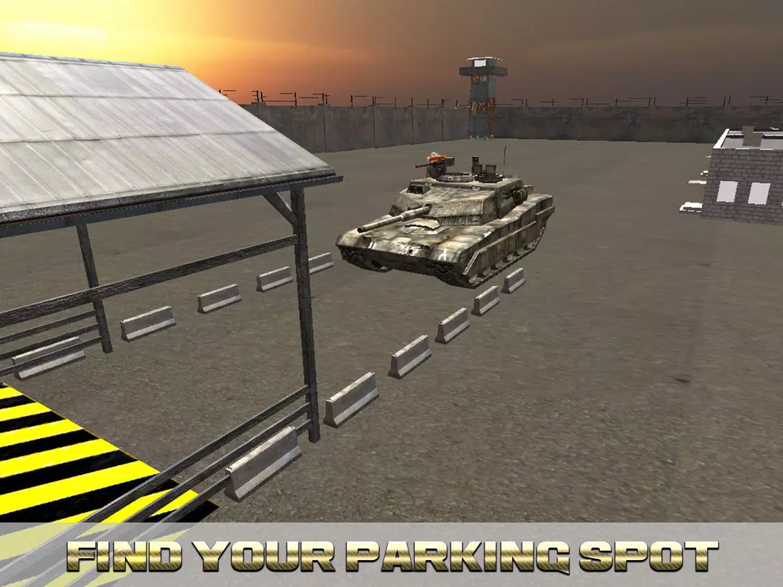 Military Tank Real Parking iPad  स्क्रीनशॉट