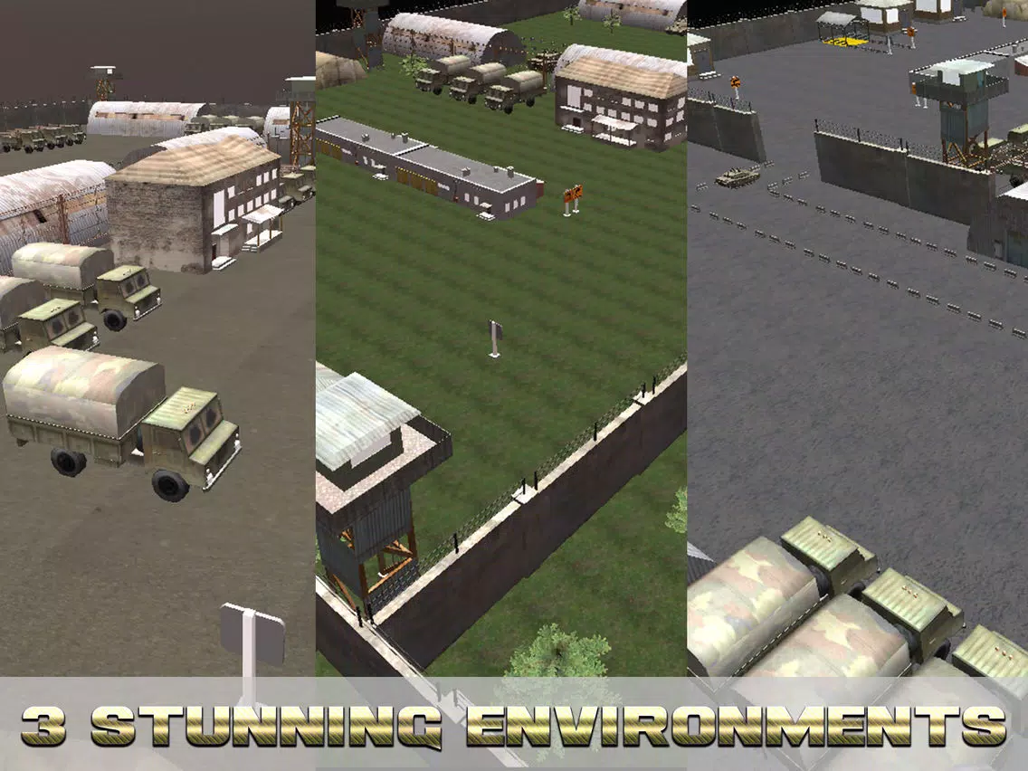 Military Tank Real Parking iPad  स्क्रीनशॉट