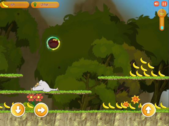 Ảnh chụp màn hình của Monkey Kong Adventure iPad 
