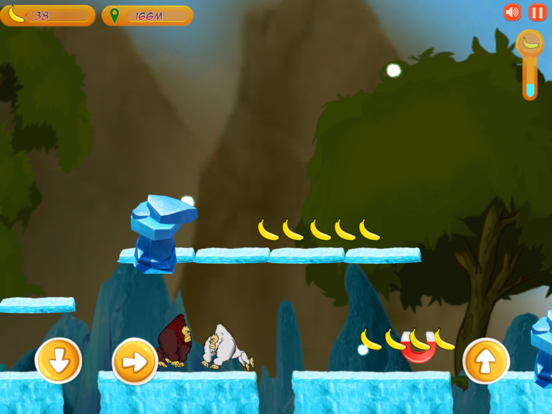 Ảnh chụp màn hình của Monkey Kong Adventure iPad 