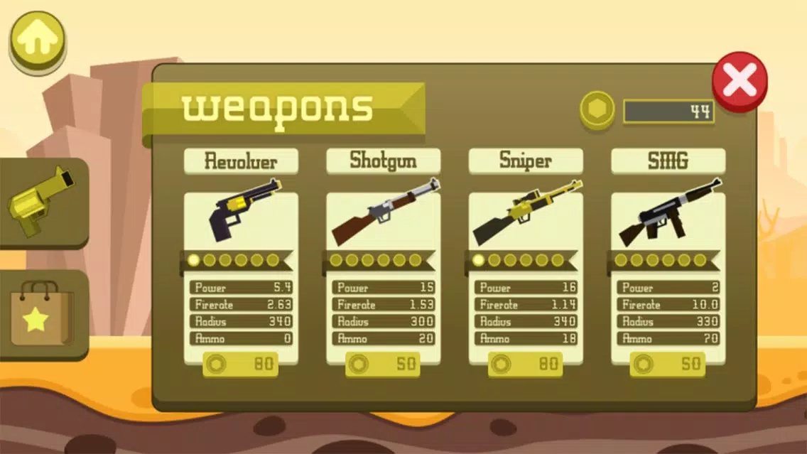Pixel Cowboy Hunter Adventure স্ক্রিনশট